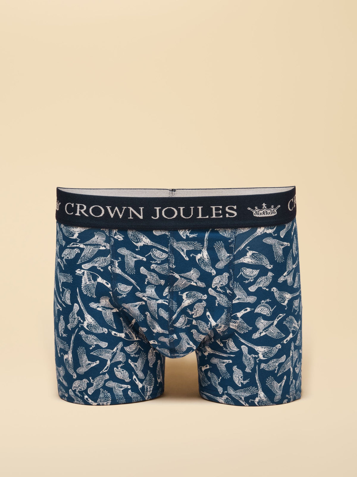 Cotton Jersey Boxer Shorts 2 pack - Navy/Burgundy