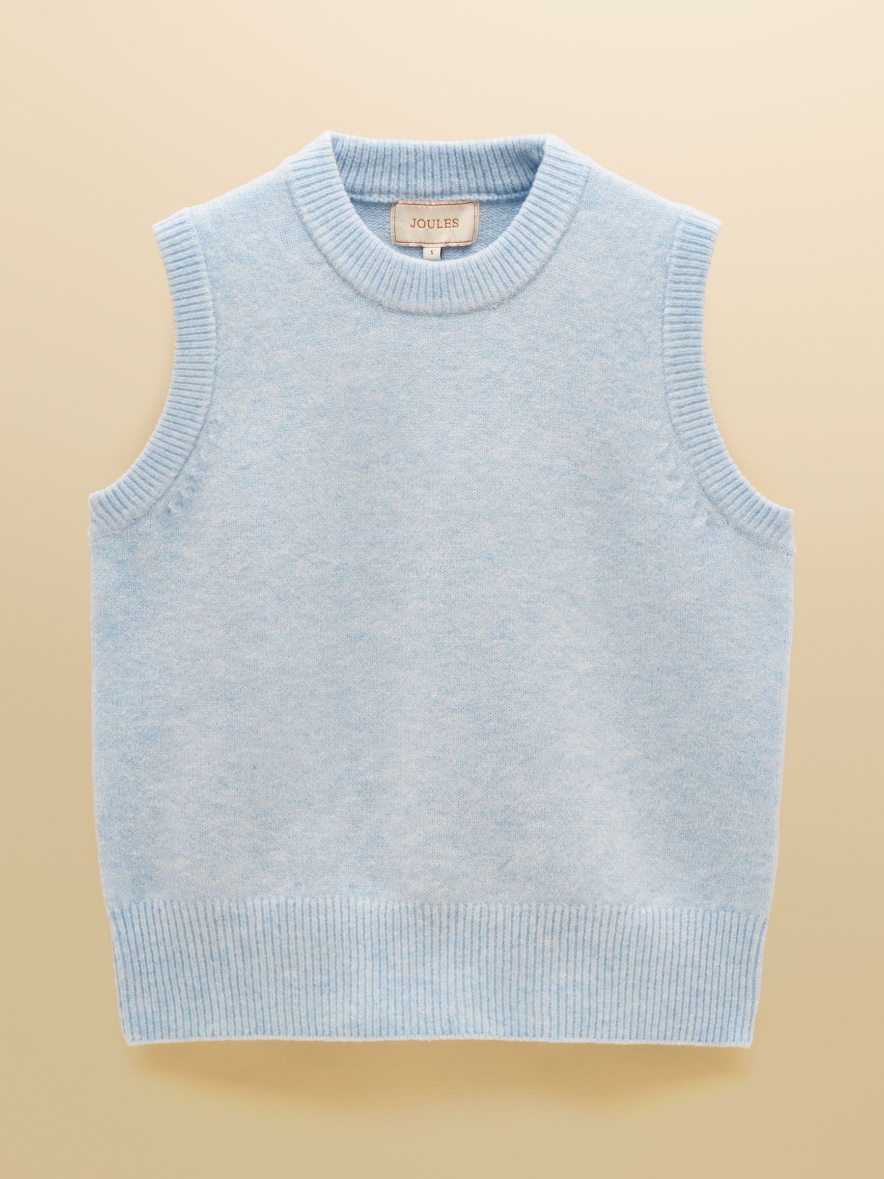 Holly Pale Blue Knitted Vest