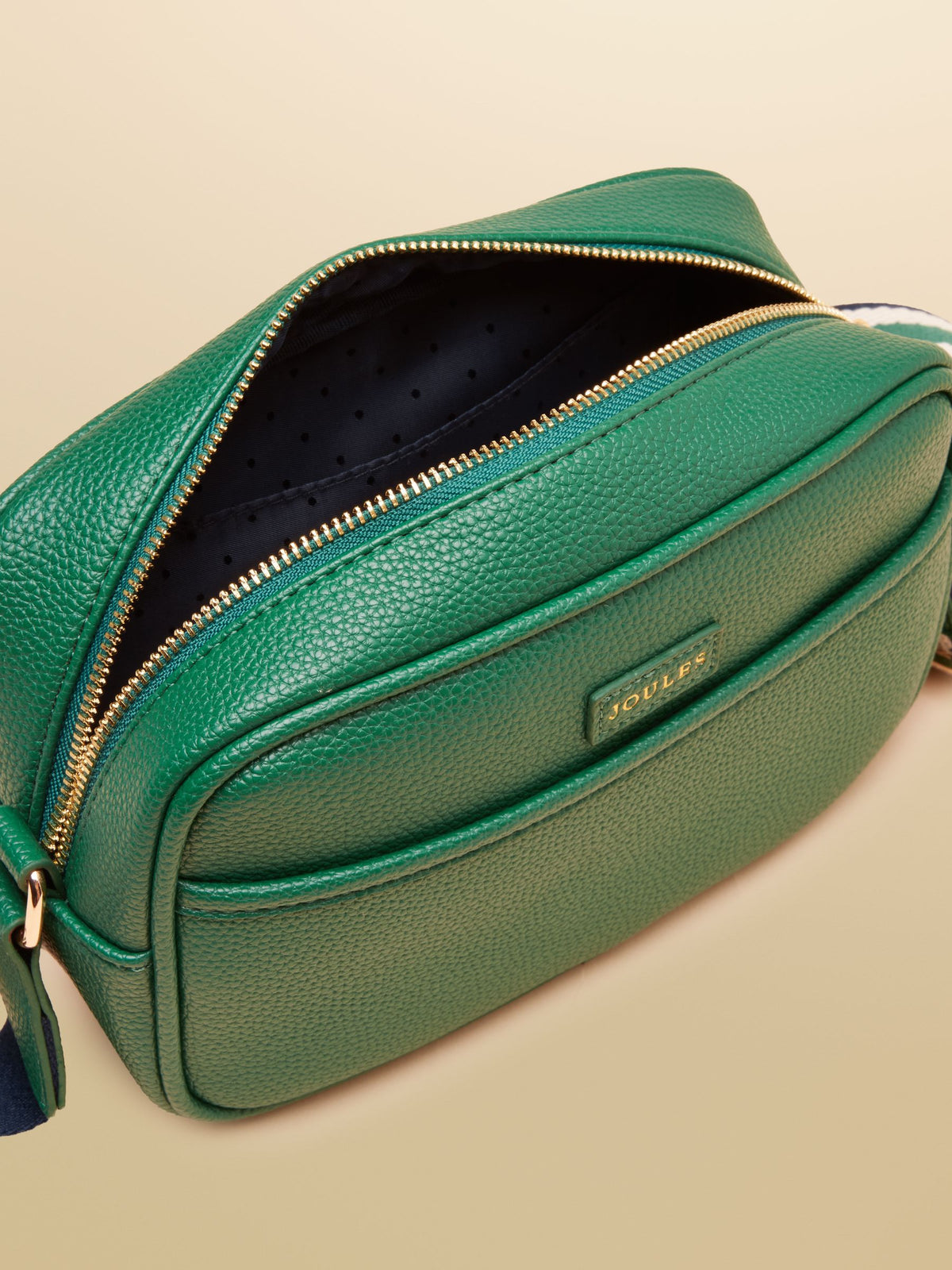 Cross Body Bag with Adjustable Thick Strap - Green