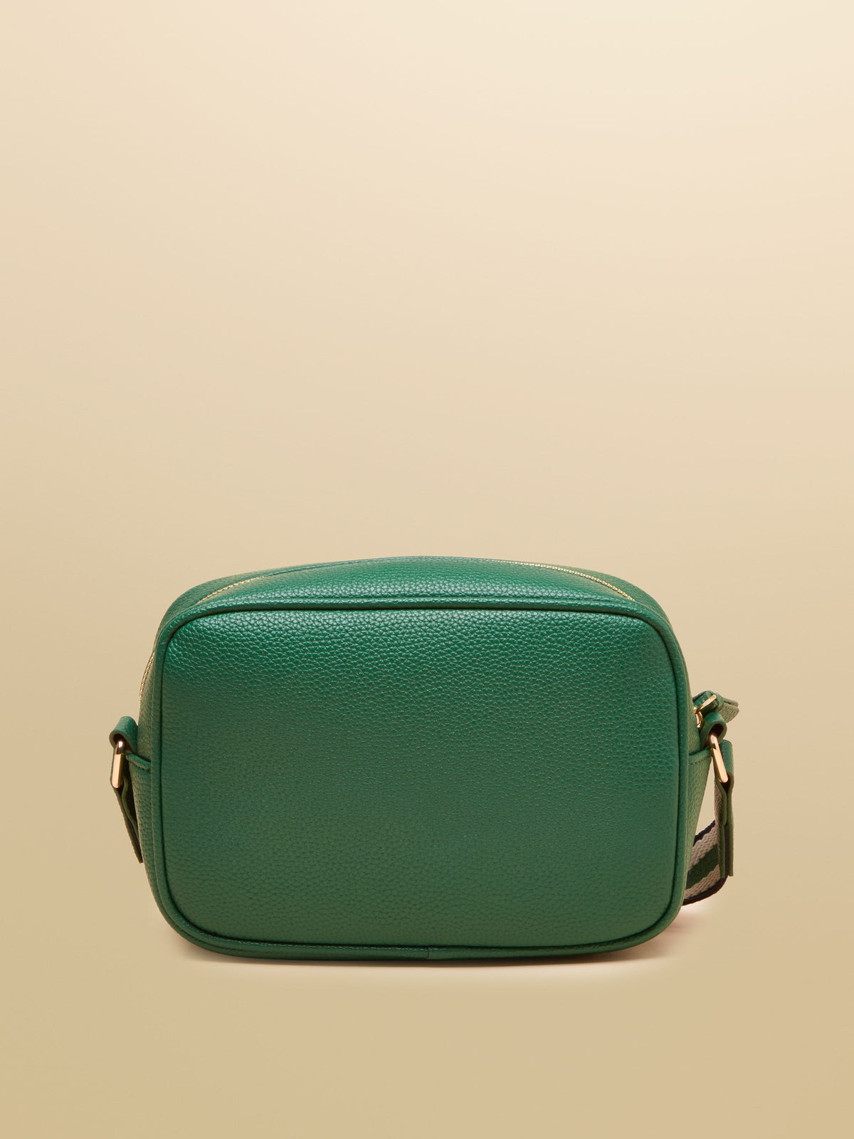 Cross Body Bag with Adjustable Thick Strap - Green