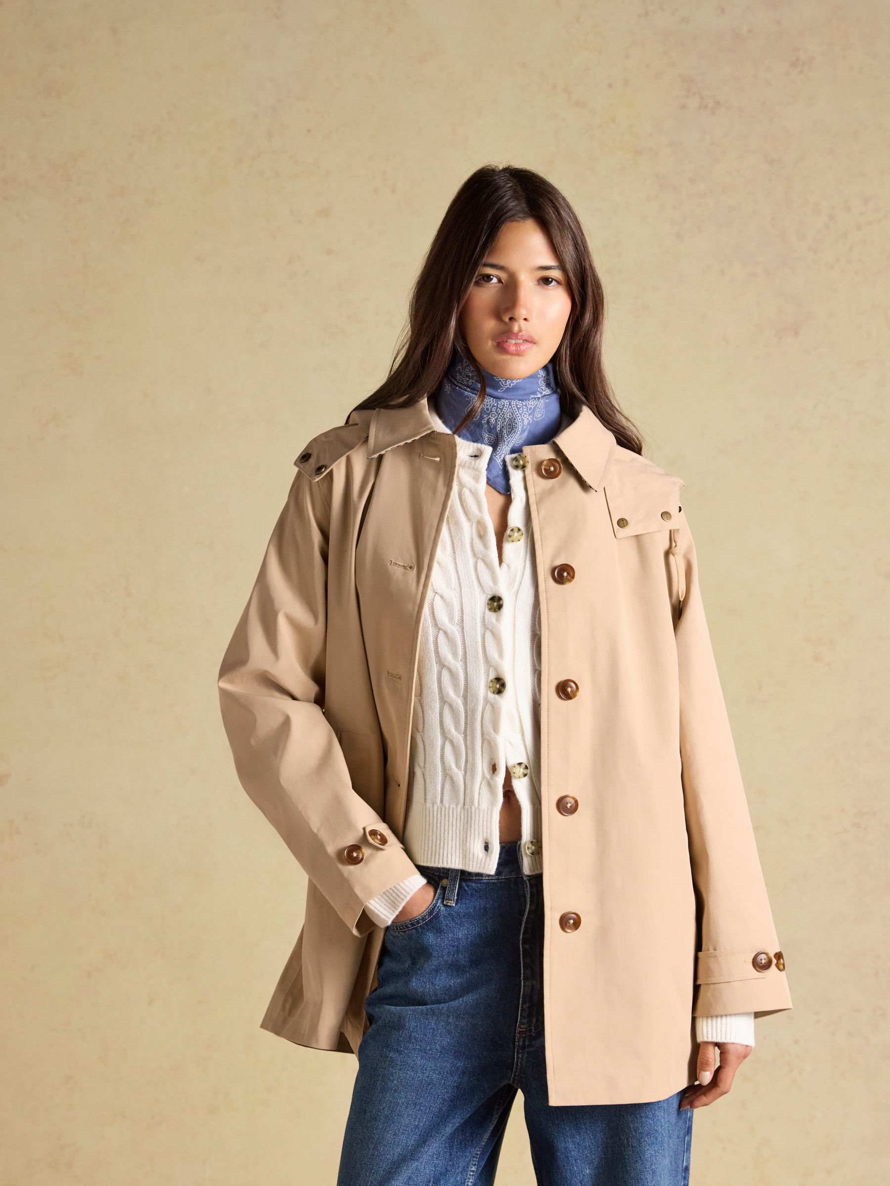 Rainmore Neutral Waterproof Button Through Raincoat