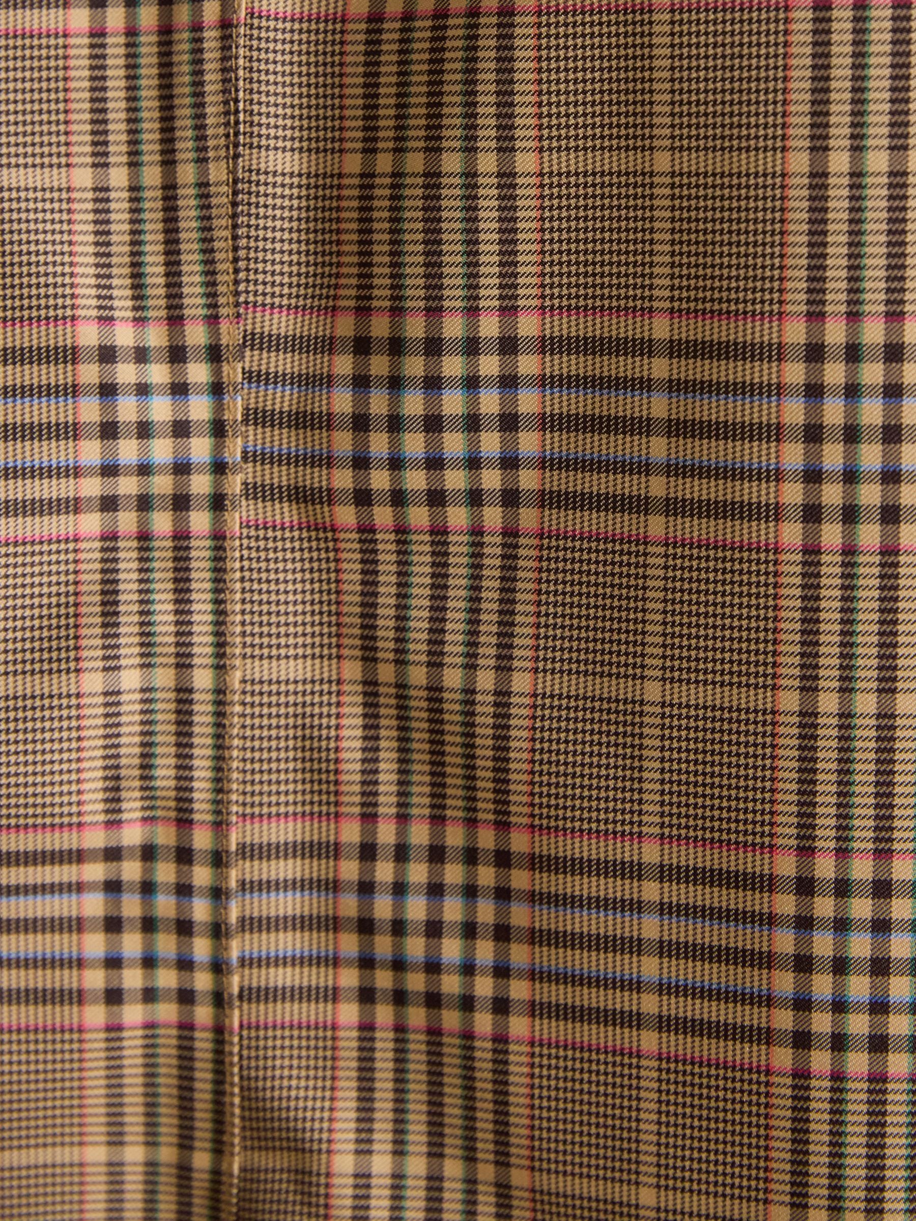 Rainmore Check Waterproof Button Through Raincoat