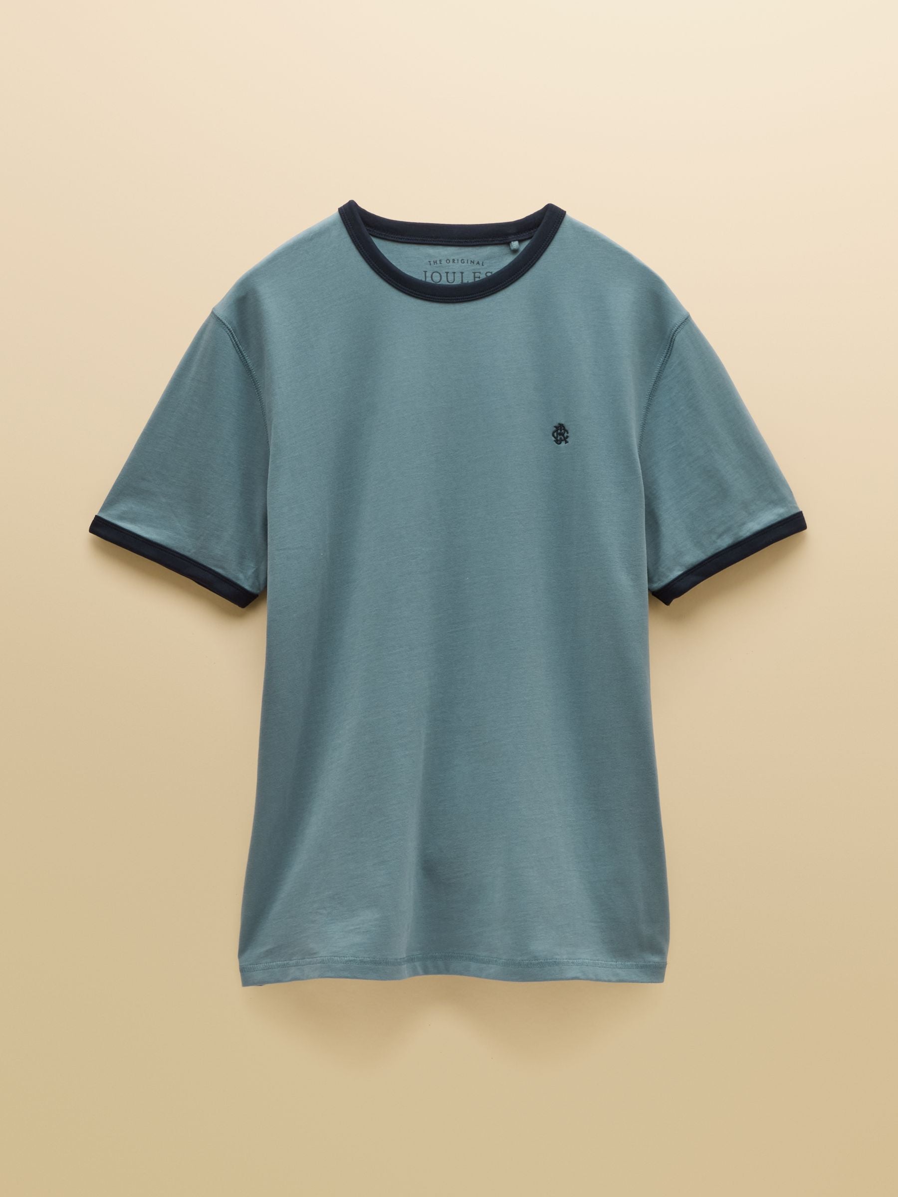 Rugby Club Blue Crew Neck Cotton T-Shirt