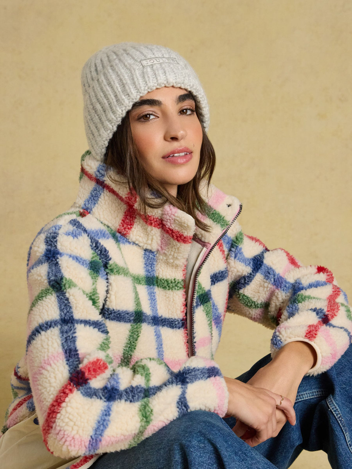 Knitted Beanie - Grey