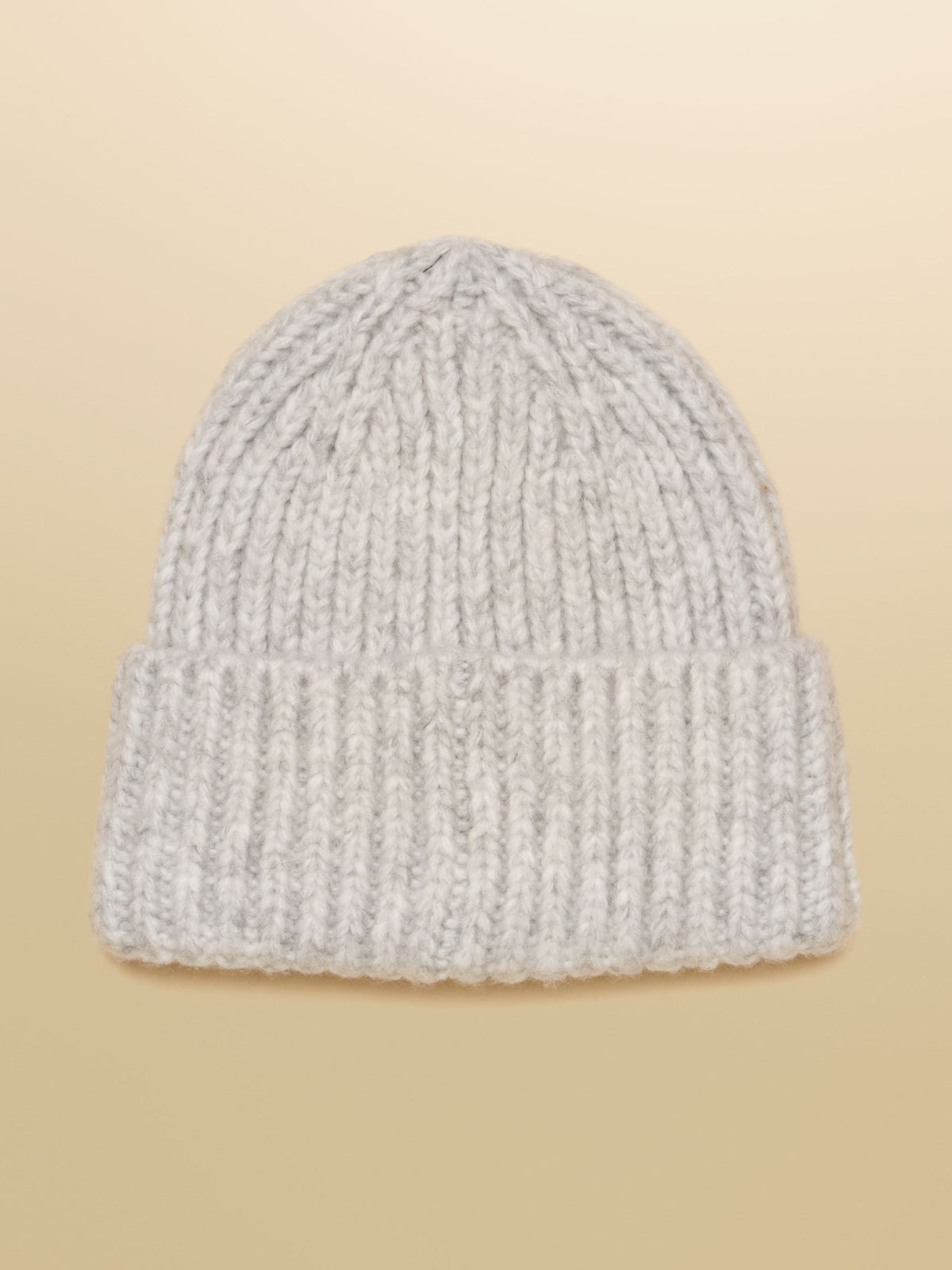 Knitted Beanie - Grey
