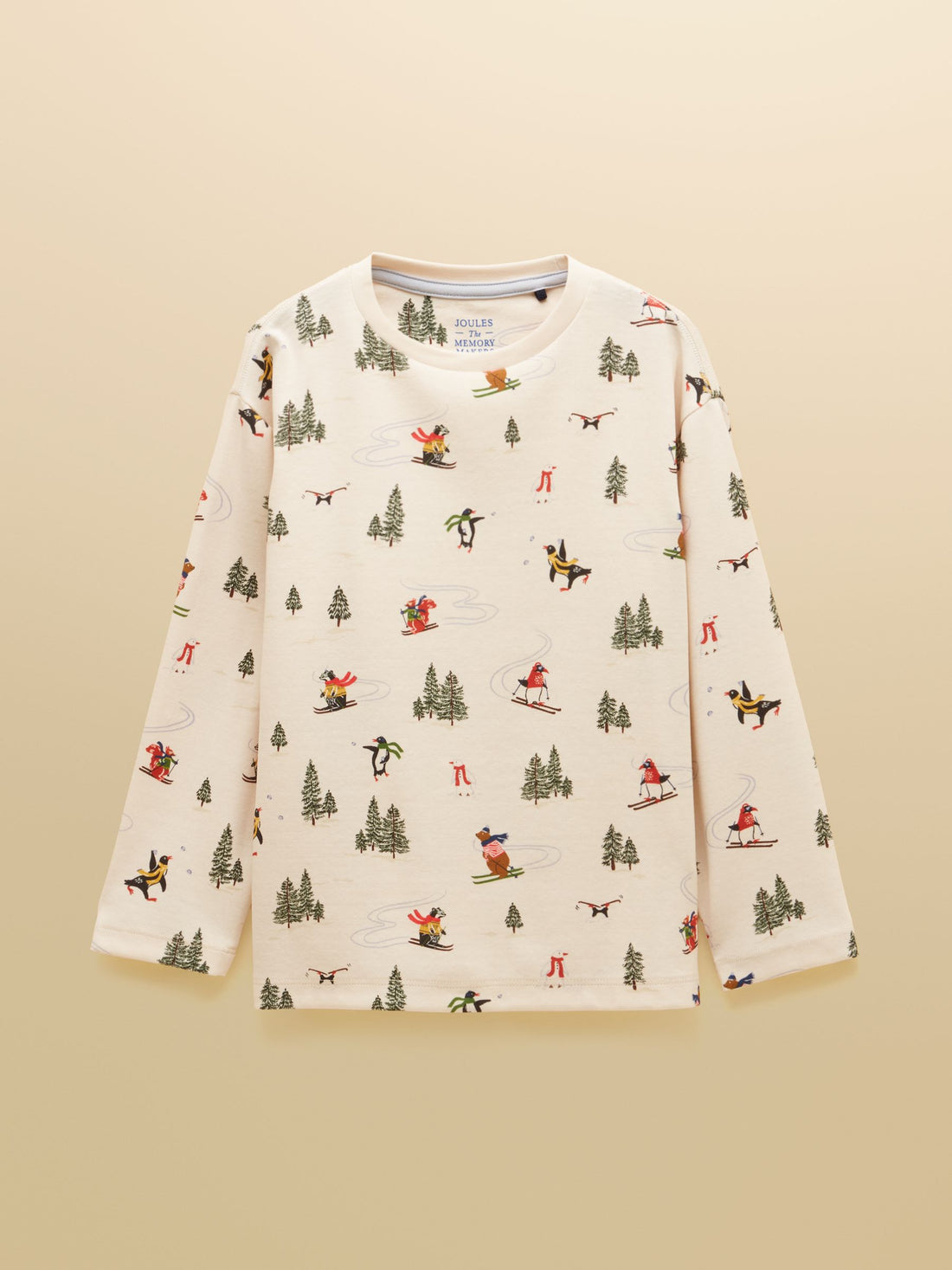 Kipwell Long Sleeve Pyjama Set – Cream