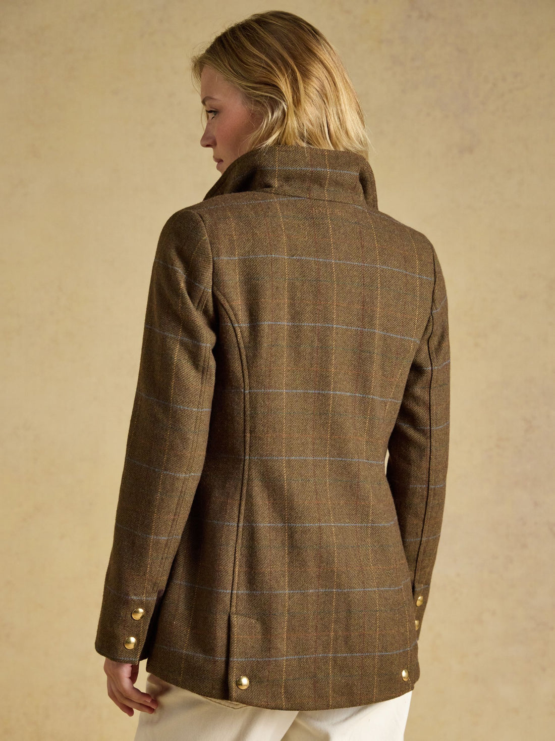 Classic Fieldcoat With Wool - Brown Check