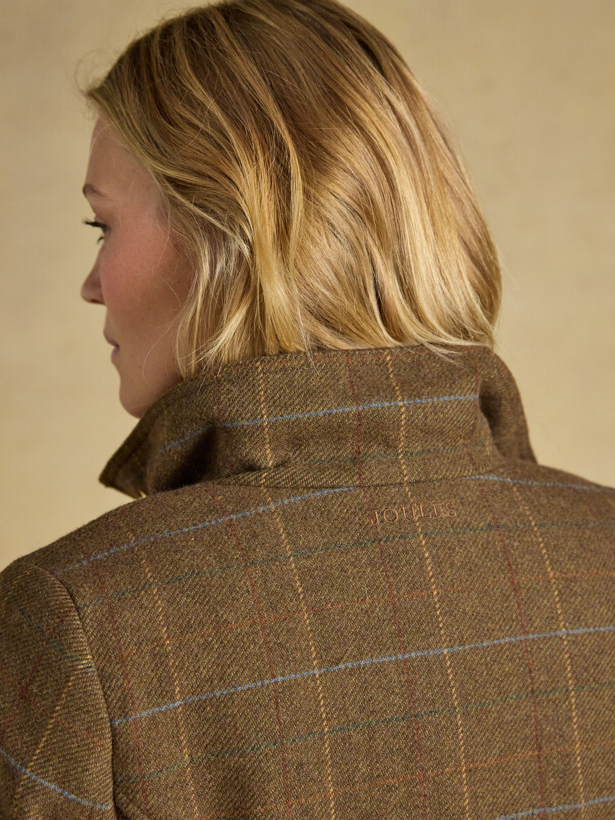 Classic Fieldcoat With Wool - Brown Check