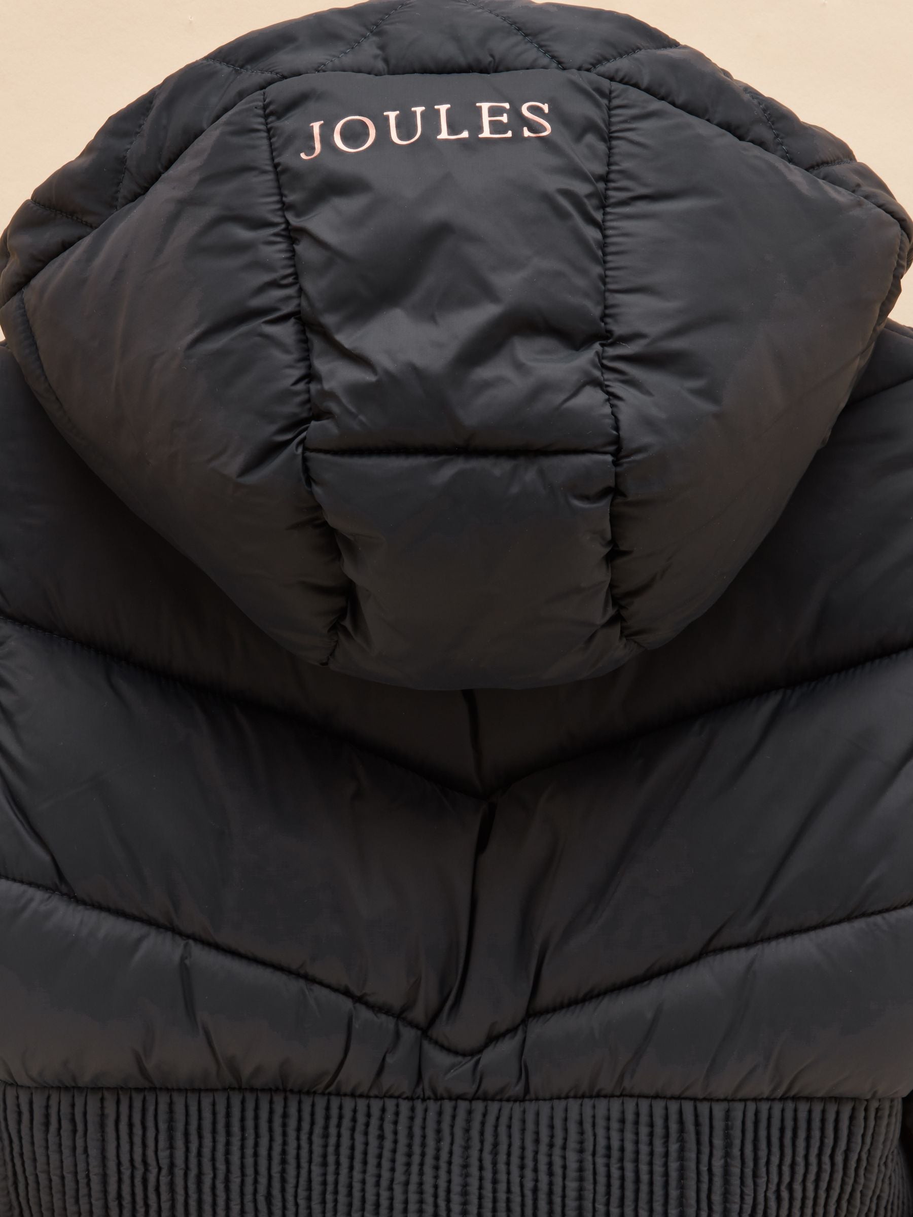 Girls' Chloe Navy Blue Showerproof Padded Coat