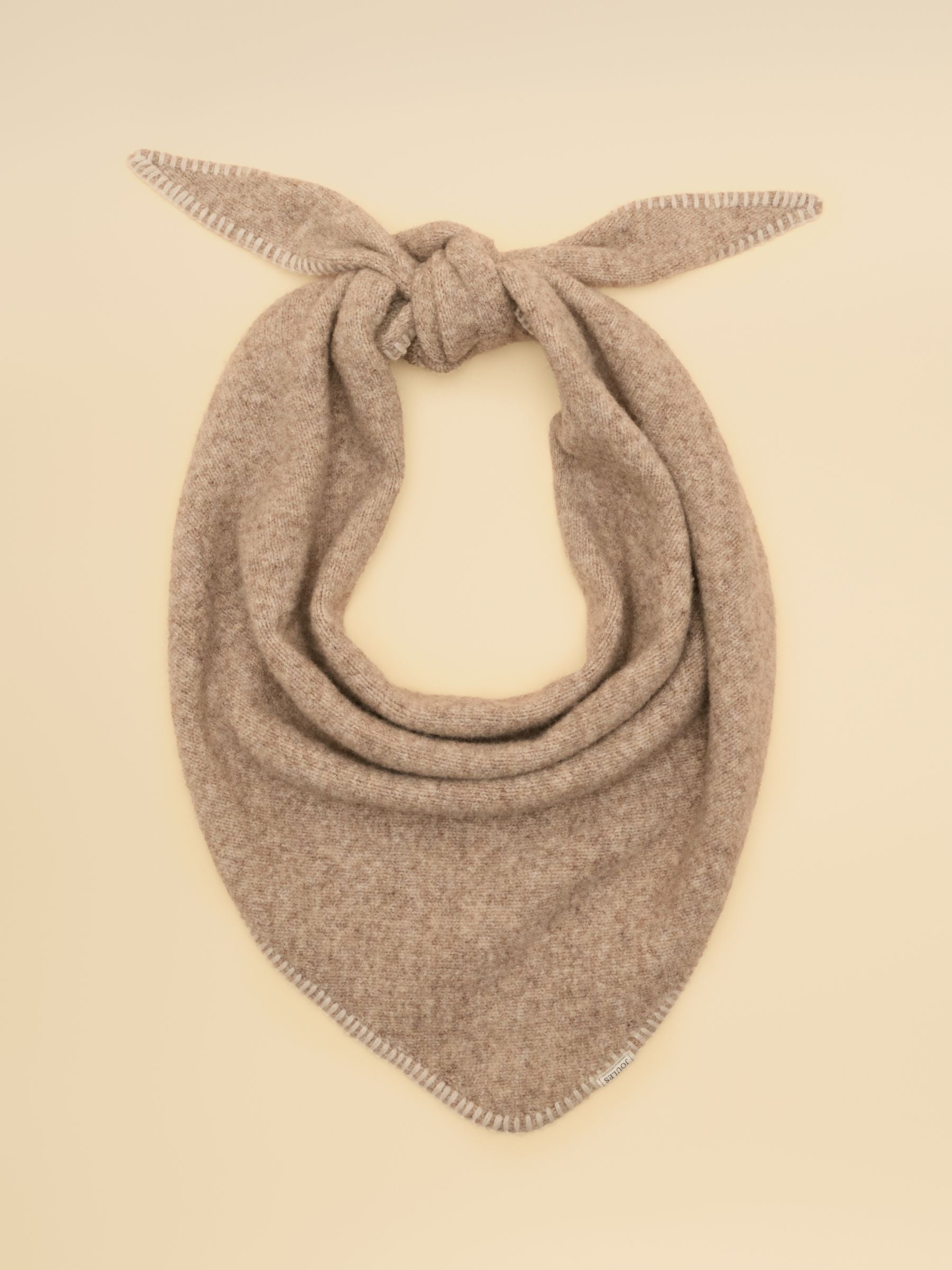 Kendra Oatmeal Triangle Scarf