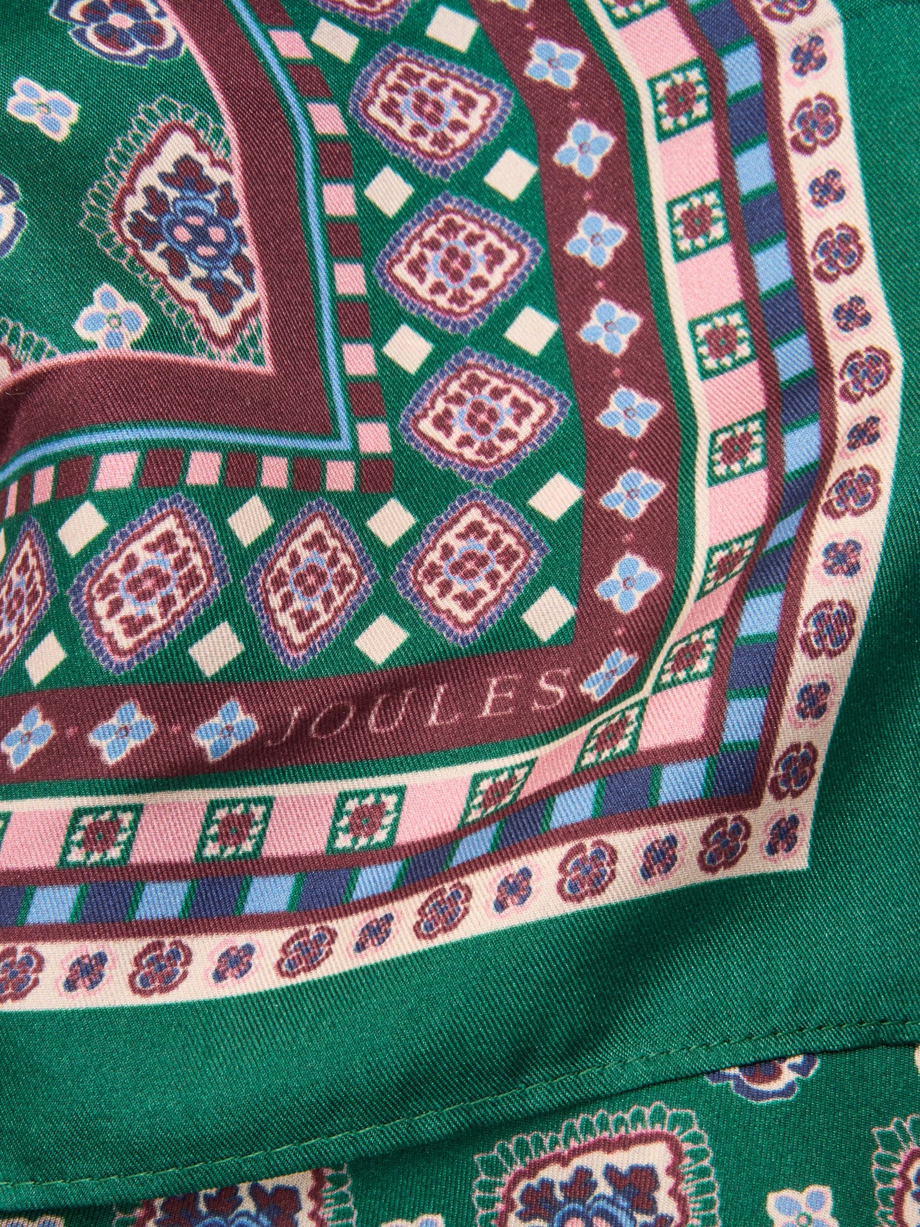 Elsie Green 100% Silk Square Scarf