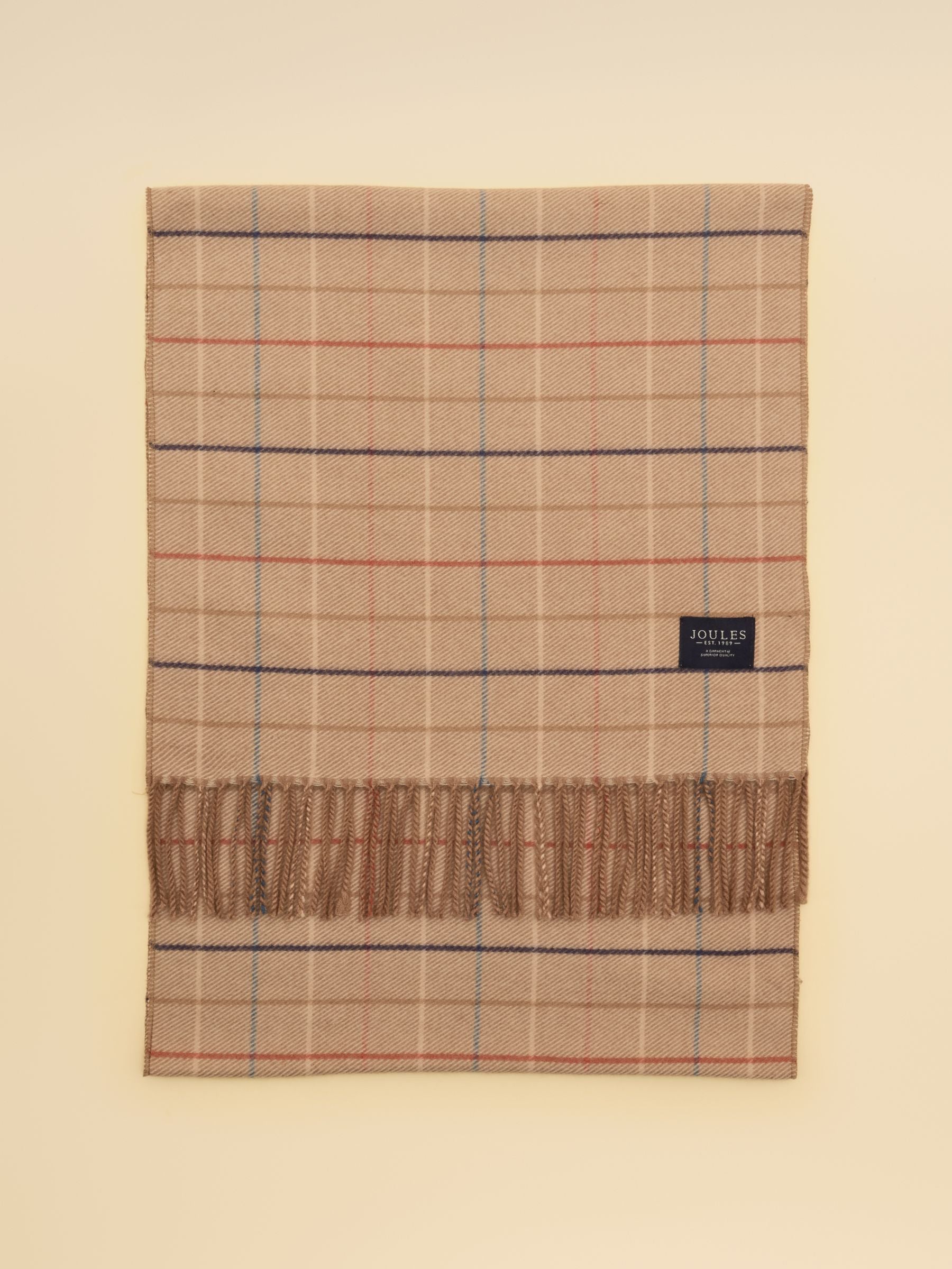 Langtree Neutral Check Scarf