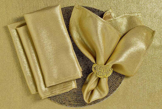 Glitz napkin gold - RUTHERFORD & Co