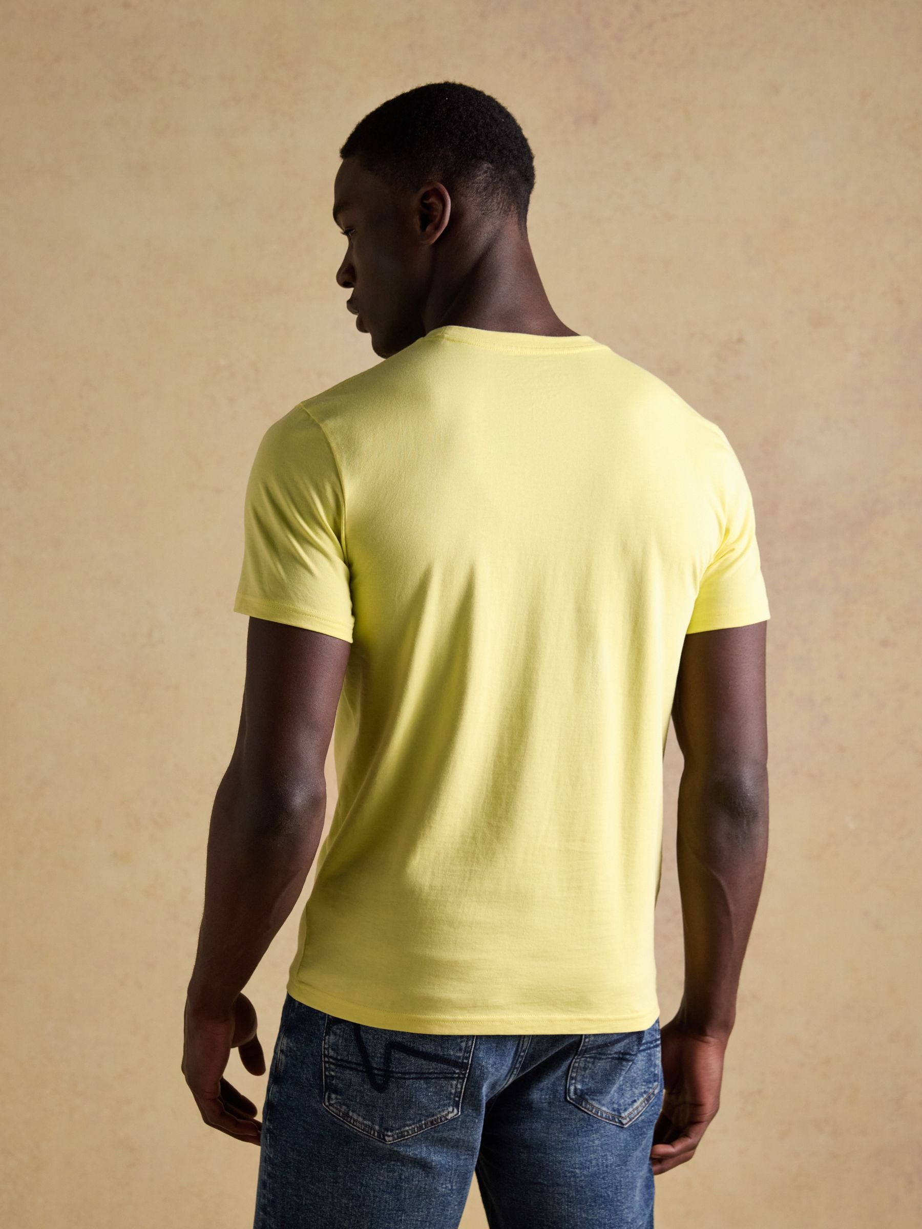 Everyday Yellow Classic Fit Cotton T-Shirt