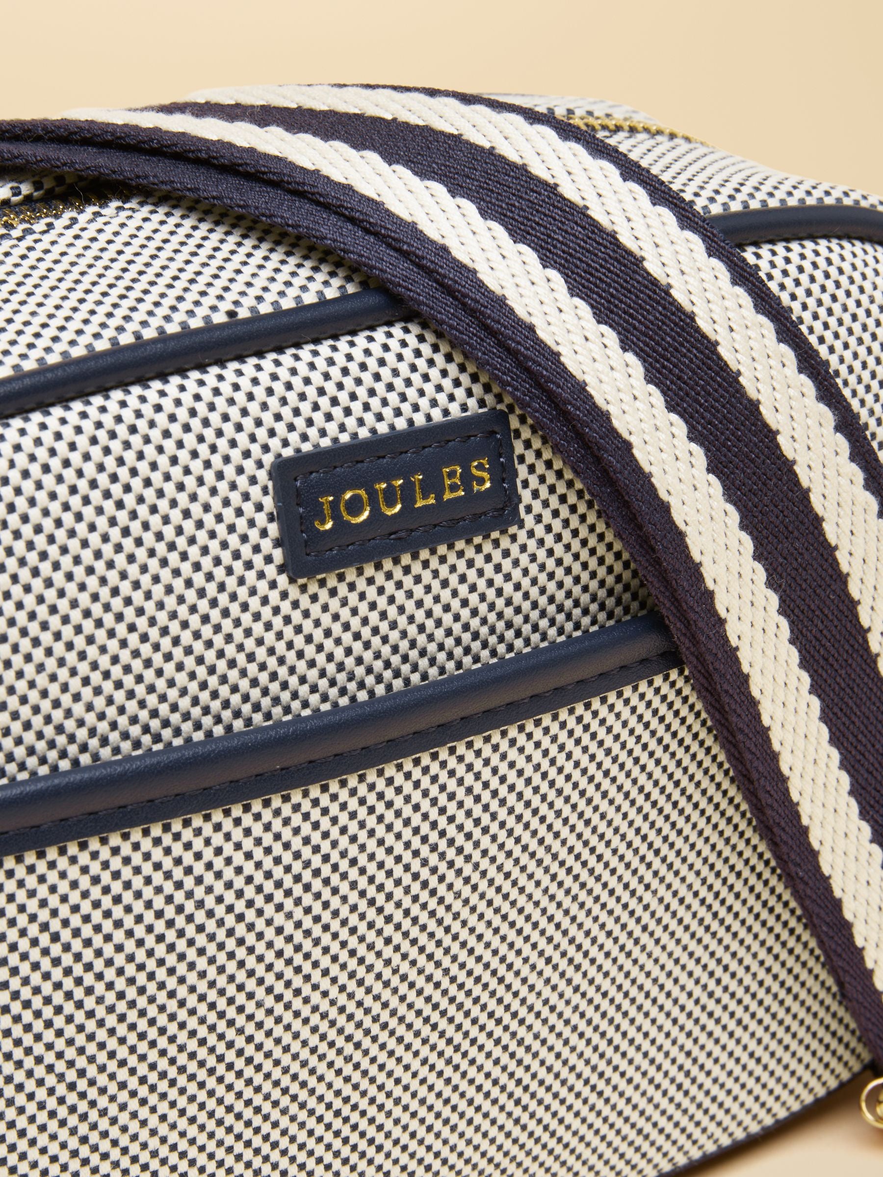 Blair Navy Canvas Cross Body Bag