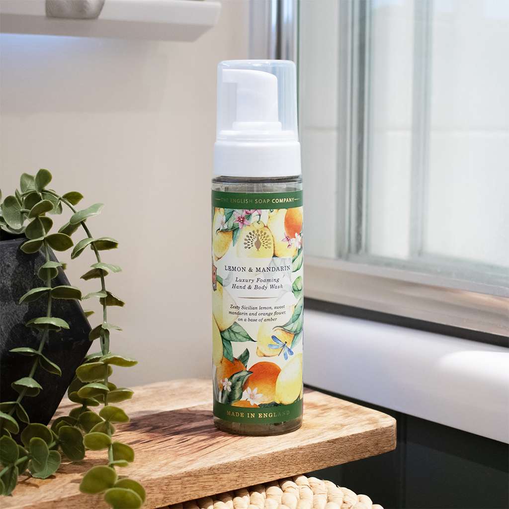 Heritage Lemon & Mandarin Foaming Hand and Body Wash
