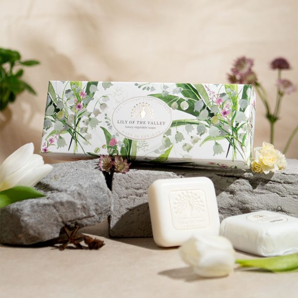 Heritage Lily of the Valley Triple Soap Gift Box