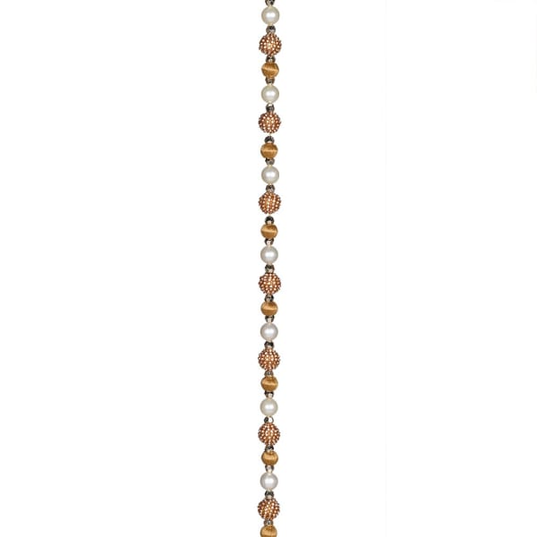 Gold Pearl Bead Garland