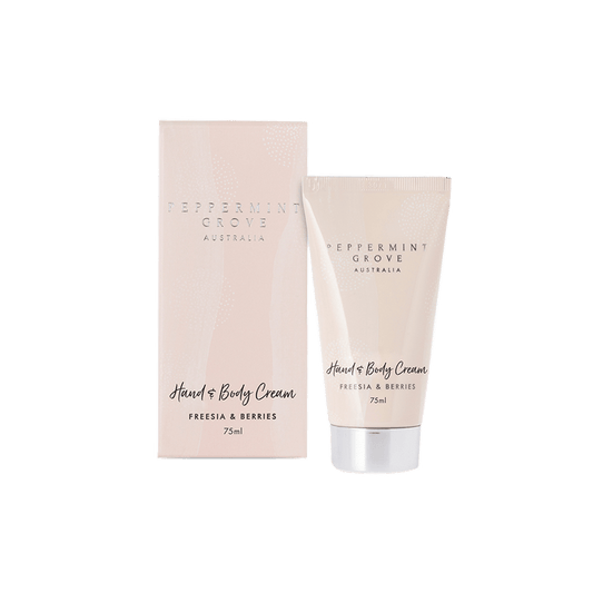 Freesia & Berries Hand & Body Cream Tube - RUTHERFORD & Co