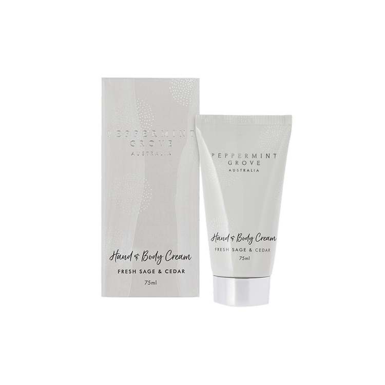 Fresh Sage & Cedar Hand & Body Cream Tube - RUTHERFORD & Co