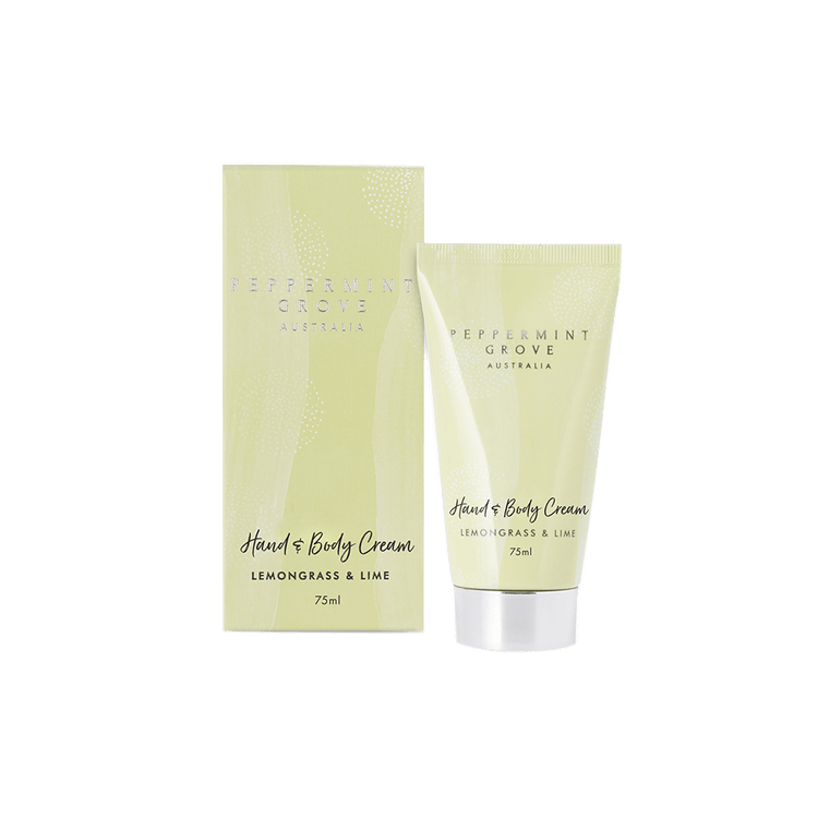 Lemongrass & Lime Hand & Body Cream Tube - RUTHERFORD & Co