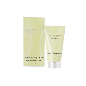 Lemongrass & Lime Hand & Body Cream Tube - RUTHERFORD & Co