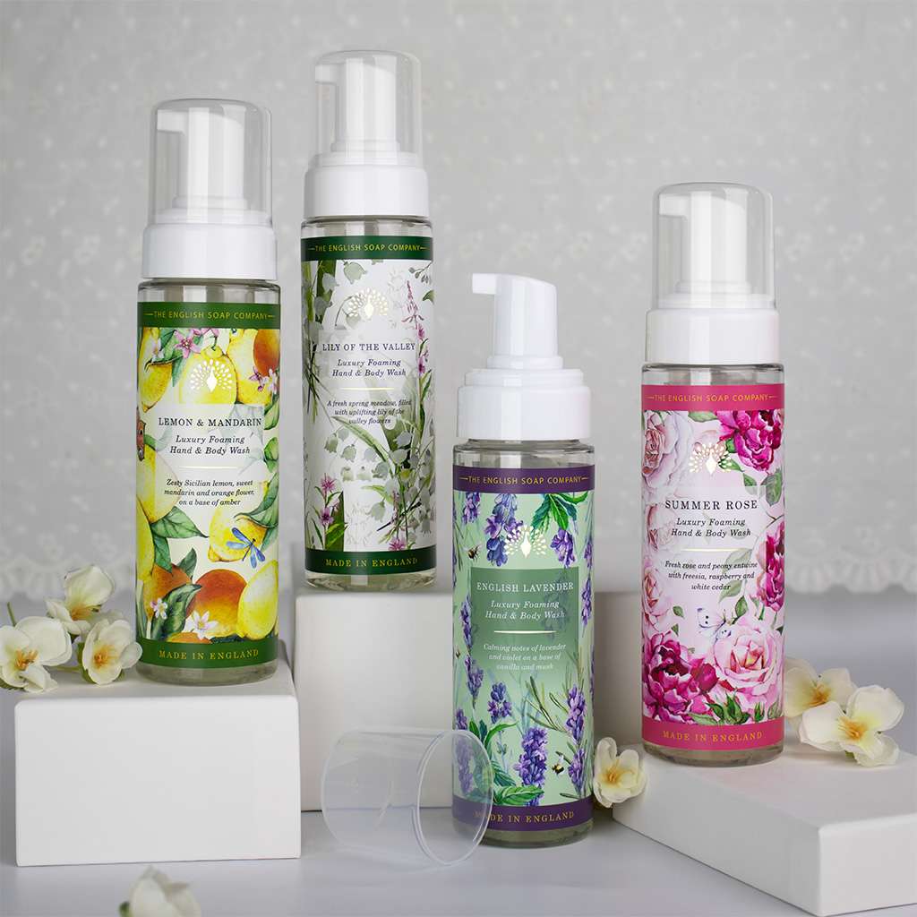 Heritage Lily of the Valley Foaming Hand and Body Wash