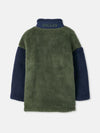 Always Cosy Green/Navy Blue Half Zip Fleece