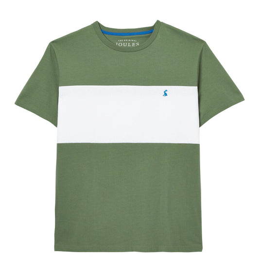 Colour Block T-Shirt Green