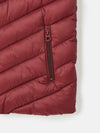 Crofton Berry Red Showerproof Quilted Gilet