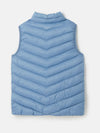 Crofton Blue Showerproof Quilted Gilet