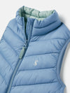 Crofton Blue Showerproof Quilted Gilet