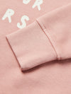 Sundaze Pink Crew Neck Slogan Sweatshirt