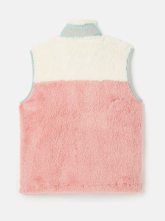 Always Cosy Colourblock Fleece Gilet