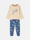 Doze Days Dinosaur Print Jersey Pyjama Set