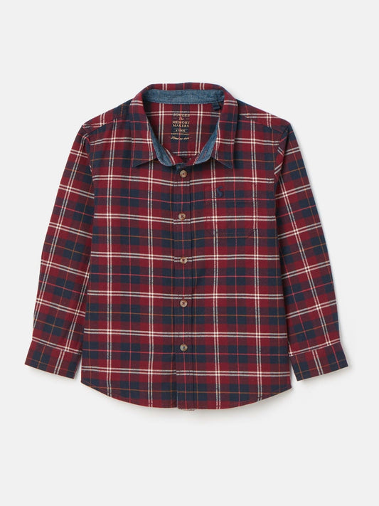 Buchanan Red Checked Shirt