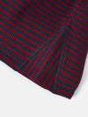 Arthur Berry Red & Navy Stripe Henley Top