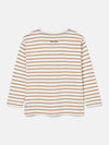 Jack Cream & Natural Stripe Artwork Top