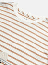 Jack Cream & Natural Stripe Artwork Top