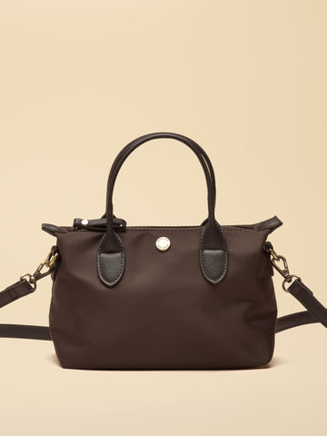 Crossbody Handbag - Chocolate Brown