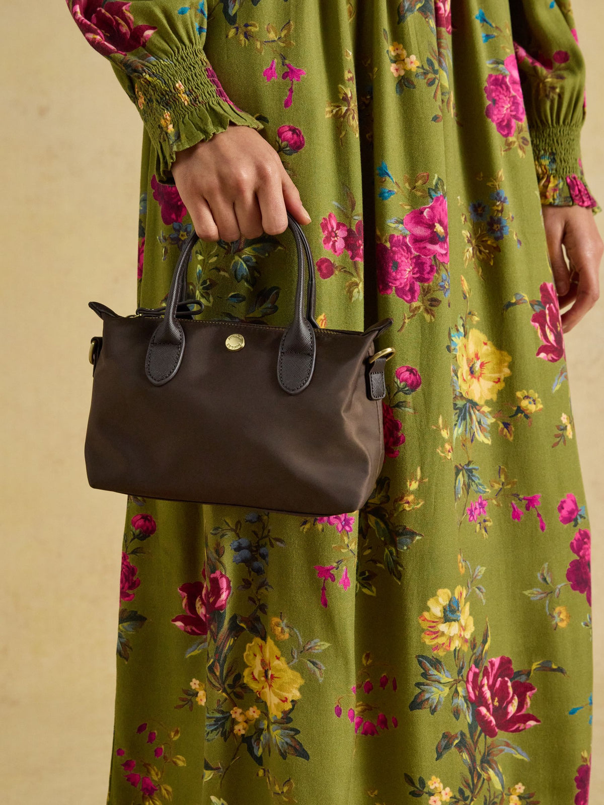 Crossbody Handbag - Chocolate Brown