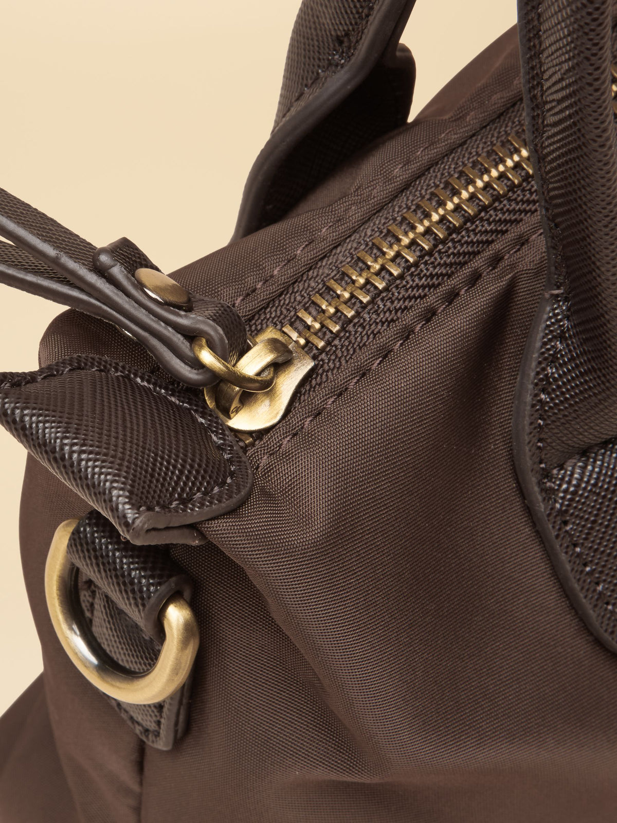 Crossbody Handbag - Chocolate Brown