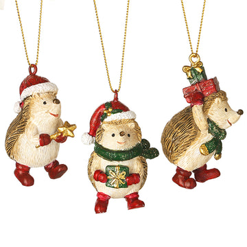 Hanging Hedgehog With Gifts Mix
