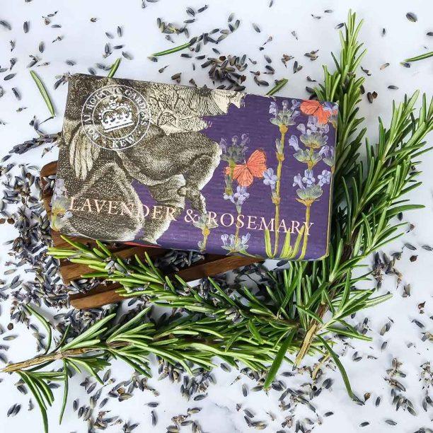 Kew Gardens Lavender and Rosemary Soap - 240g - RUTHERFORD & Co