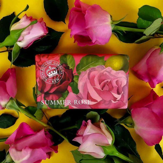 Kew Gardens Summer Rose Soap - RUTHERFORD & Co