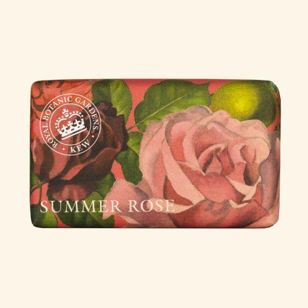 Kew Gardens Summer Rose Soap - RUTHERFORD & Co