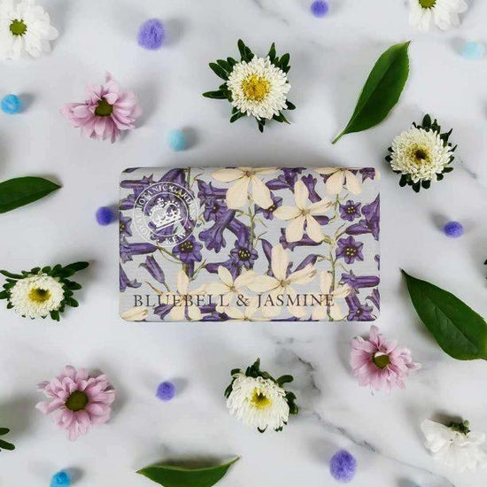 Kew Gardens Bluebell and Jasmine Soap - 240g - RUTHERFORD & Co