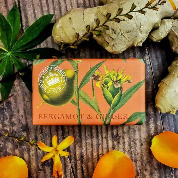 Kew Gardens Bergamot and Ginger Soap - 240g - RUTHERFORD & Co