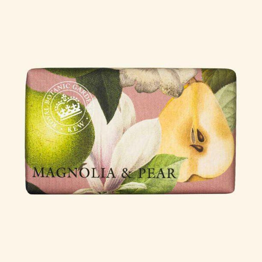 Kew Gardens Magnolia and Pear Soap - 240g - RUTHERFORD & Co