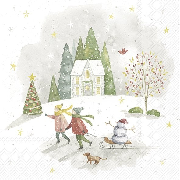 Lunch Napkins/Looking For Christmas